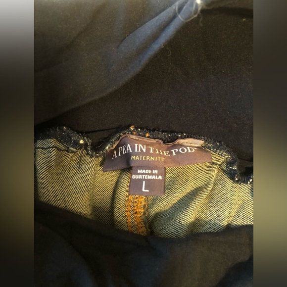 A pea in the pod maternity jeans size large - Picture 7 of 8